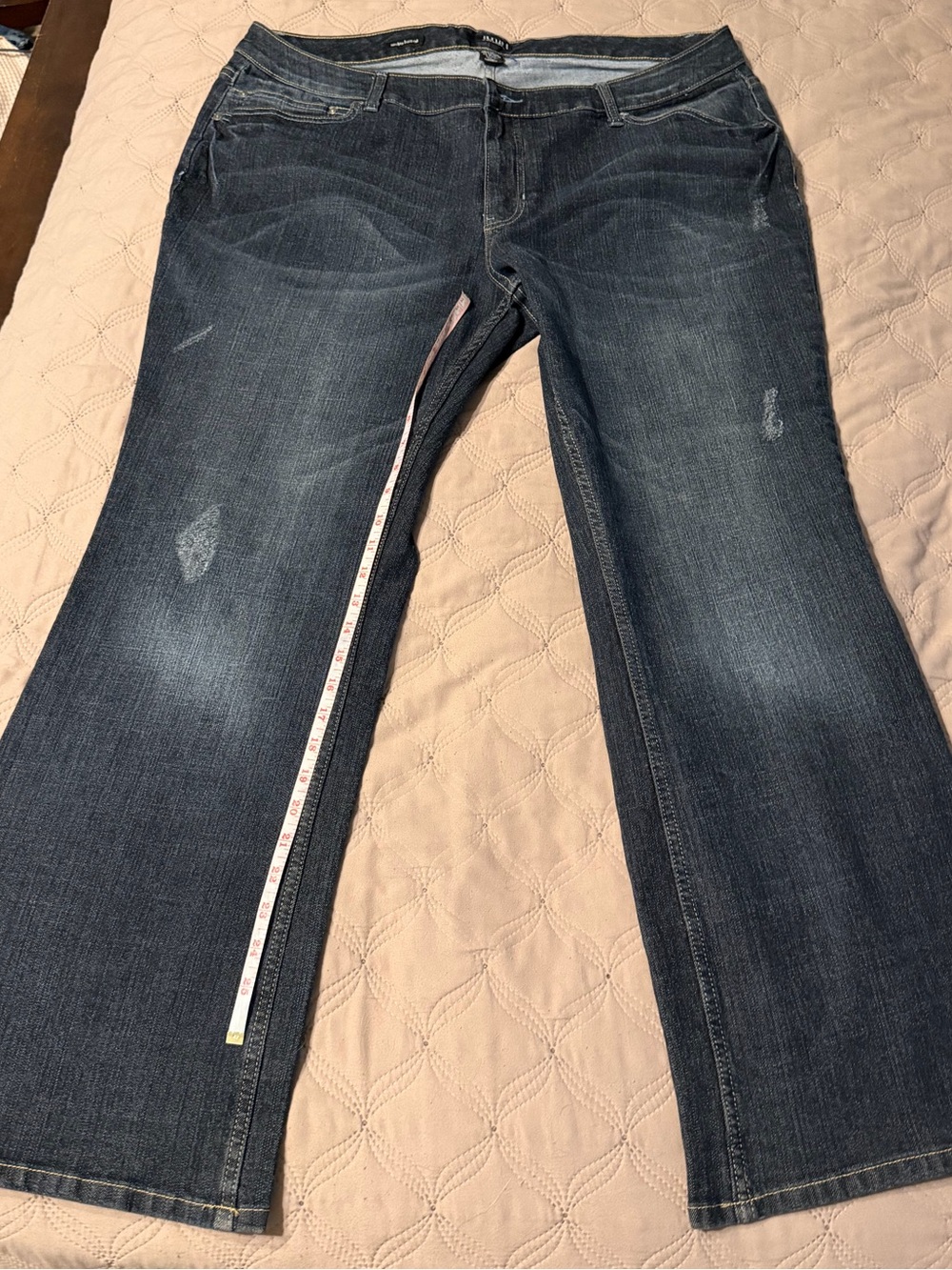 a.n.a Dark Blue Flare Jeans